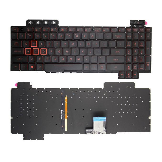 Keyboard Asus ROG TUF Gaming FX504 FX504G FX504GE FX504GD Backlight