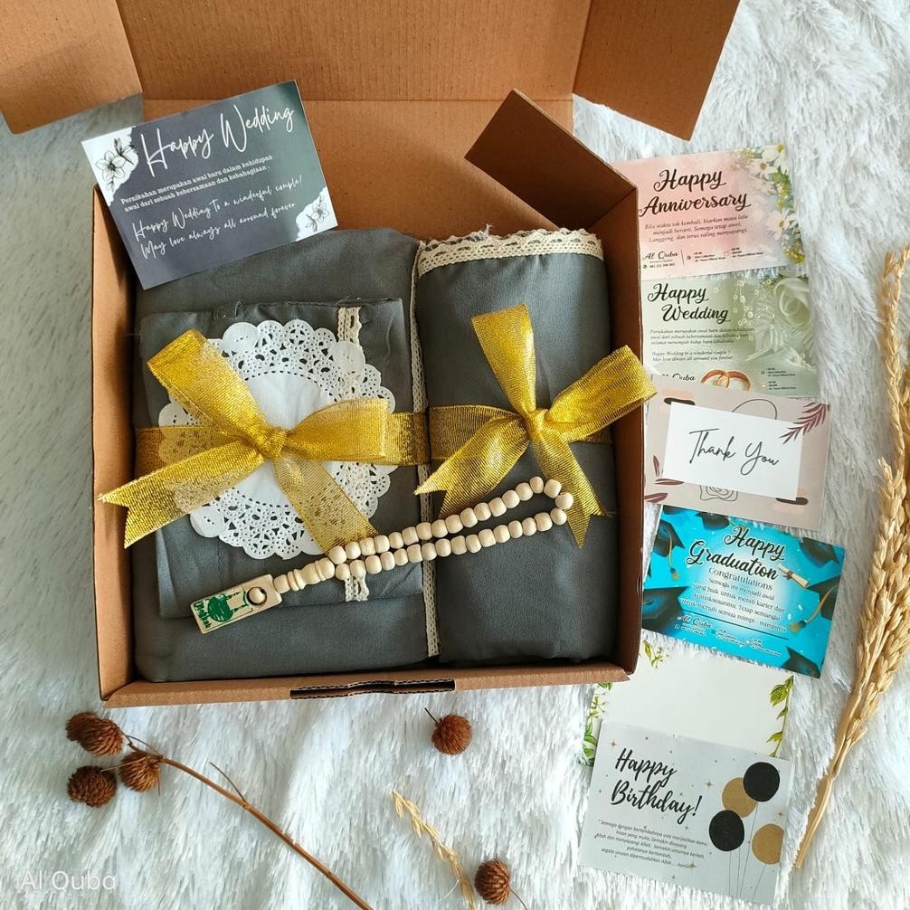 

Ox04 Hampers Kado Mukena Untuk Orang Tersayang / Hampers Kado Lebaran / Hampers Kado Ulang Tahun Kekasih / Kado Graduation/kado pernikahan/Kado ulang tahun/Kado Anniversary Viral