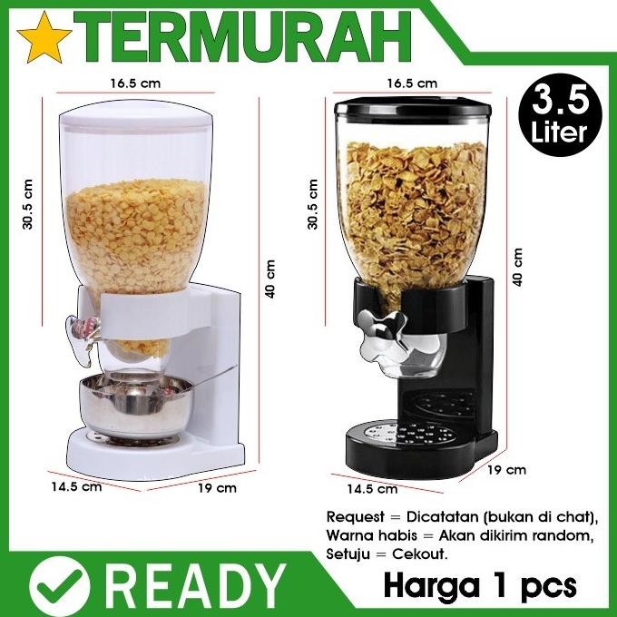 

yang dicari@@@@] Cereal Dispenser Cyprus Sereal snack kacang biji kopi makanan kering