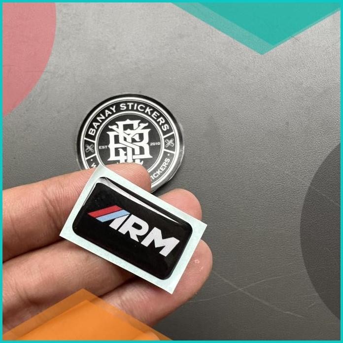 

Sticker Stiker Emblem ARM Timbul 8JVLZ4 last stok