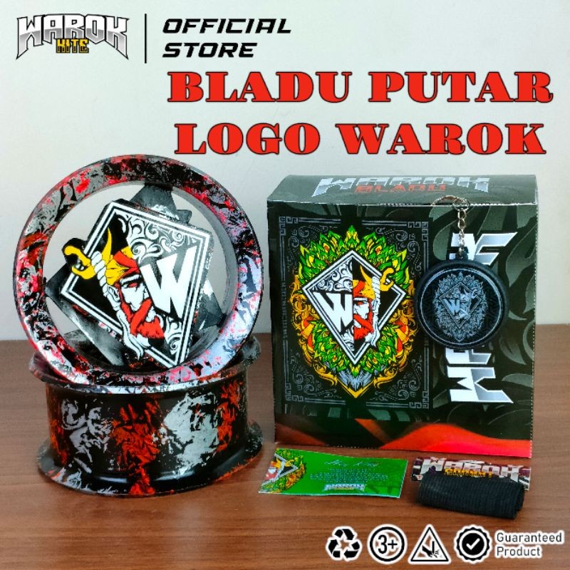 (BLADU PUTAR) Bladu/Gulungan Layangan Warok Motif Sukhoi Logo Warok Super Tebal ( Gratis tambah nama
