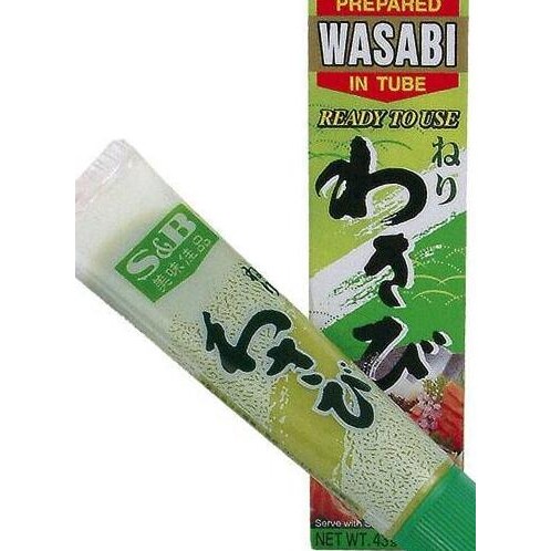 

Wasabi Paste In Tube S&B - Pasta Wasabi Tube Sushi Sashi