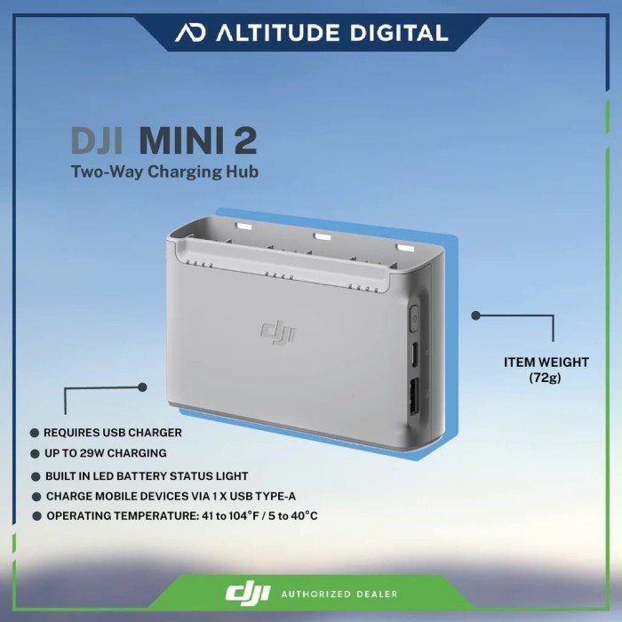 Charging Hub Dji Mini 2 Mini Se Mavic Mini 2 Two Way Charger Original