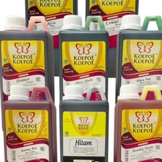 

Pewarna Makanan Koepoe 1 Liter Kupu Food Colng