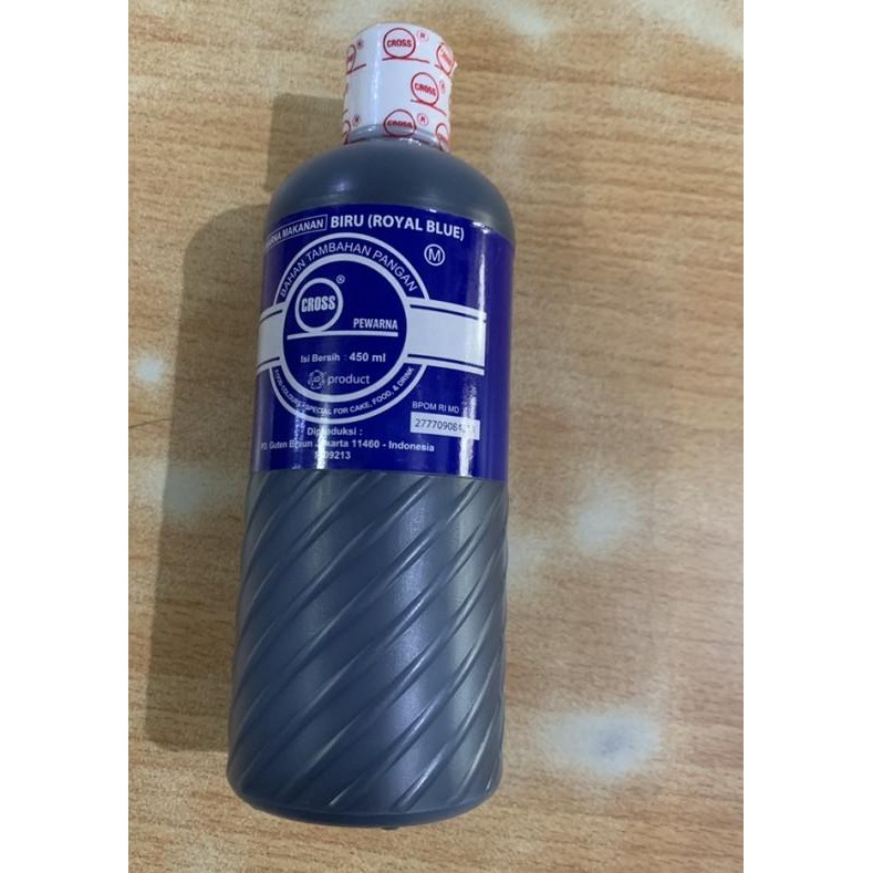 

Cross Royal Blue 580 Gr / Pewarna Makanan Icing Color
