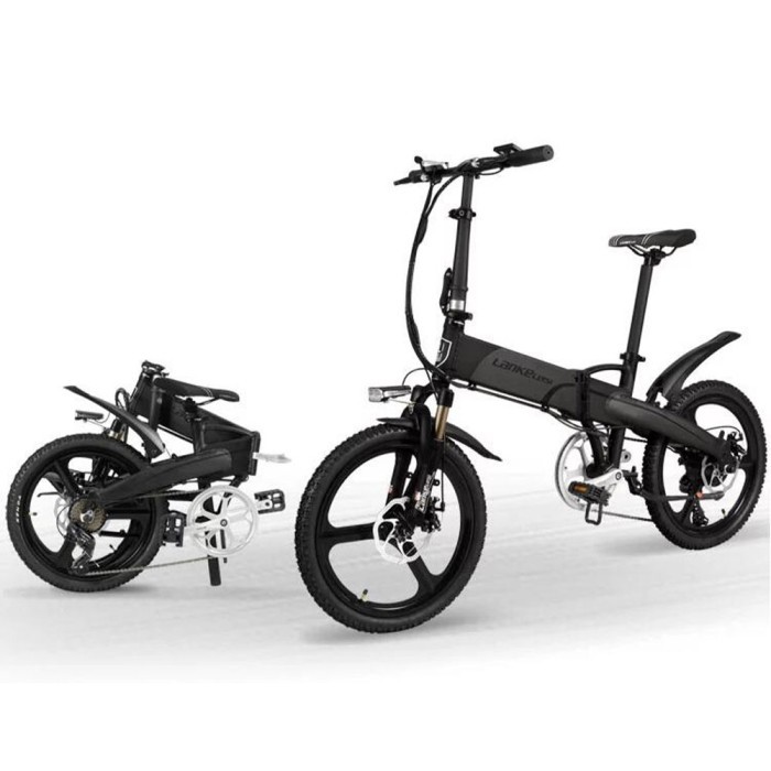 Sepeda Listrik Elektrik Lipat Lite Edition 48V 8.7AH Lankeleisi G660