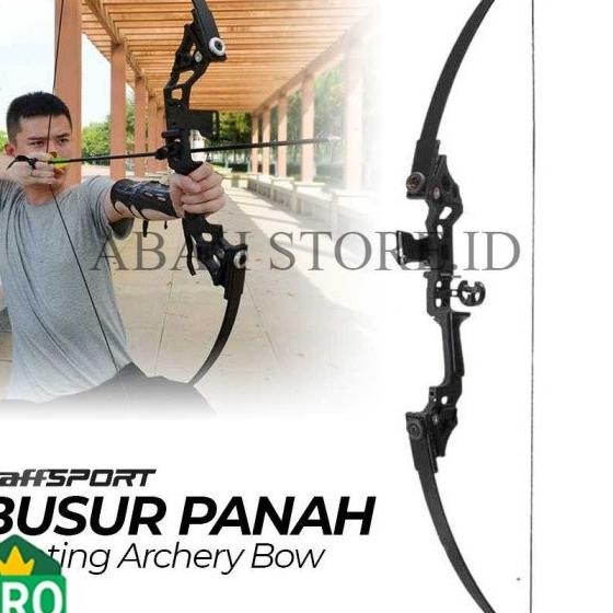 Busur Pemula Dewasa 1 Set Hunting Archery Bow Merk Taffsport -