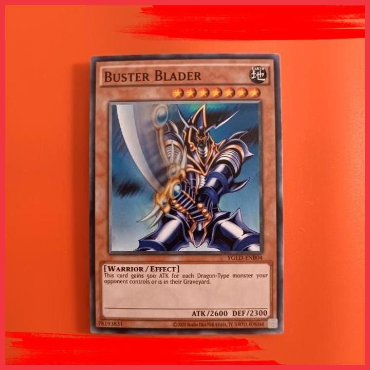 (RFH) BUSTER BLADER KARTU YUGIOH ORIGINAL KONAMI YGLD