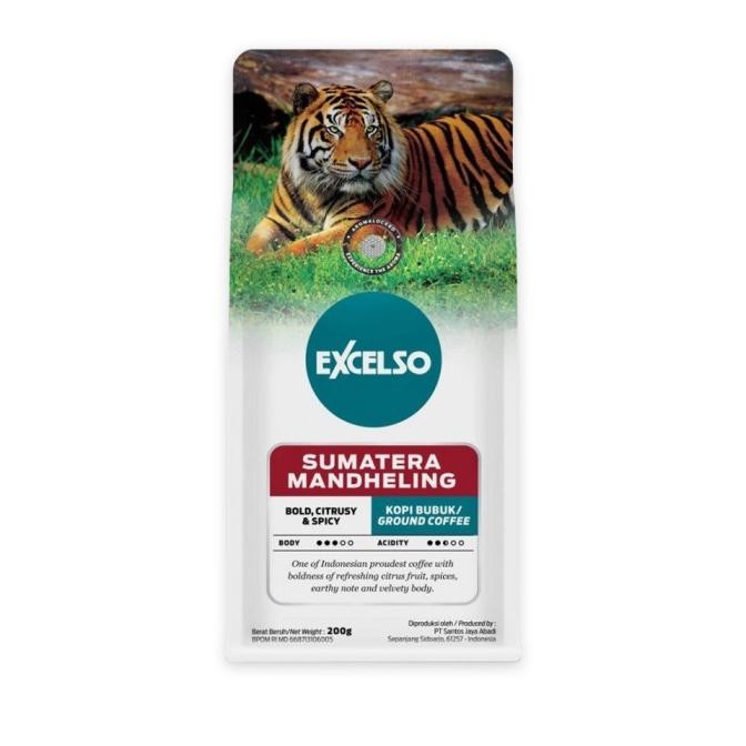 

Excelso Kopi Bubuk Sumatera Mandheling 200G Twin Pack