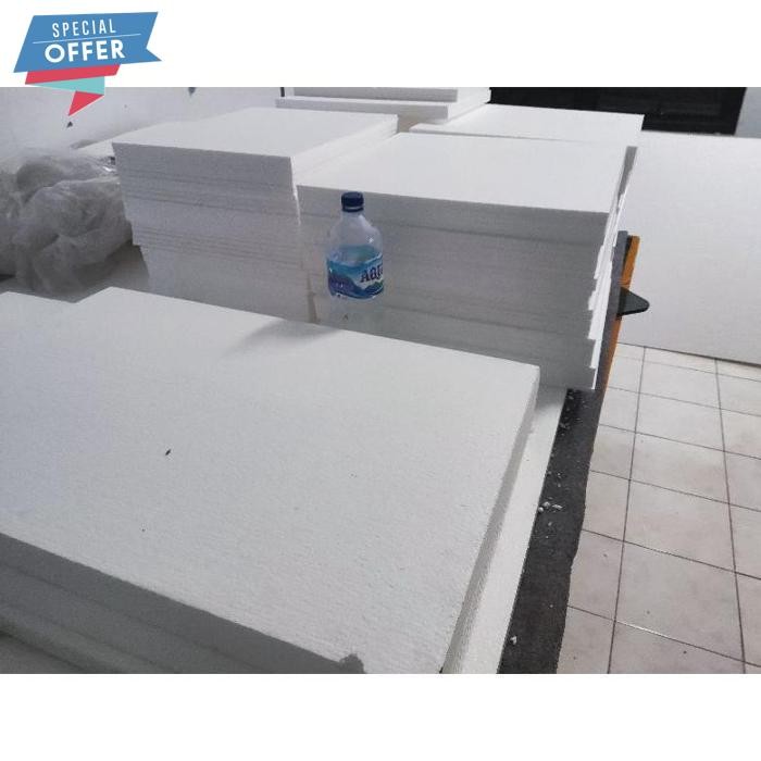 Original Styrofoam Sterofom Lembaran Tebal 2Cm Cuci Gudang