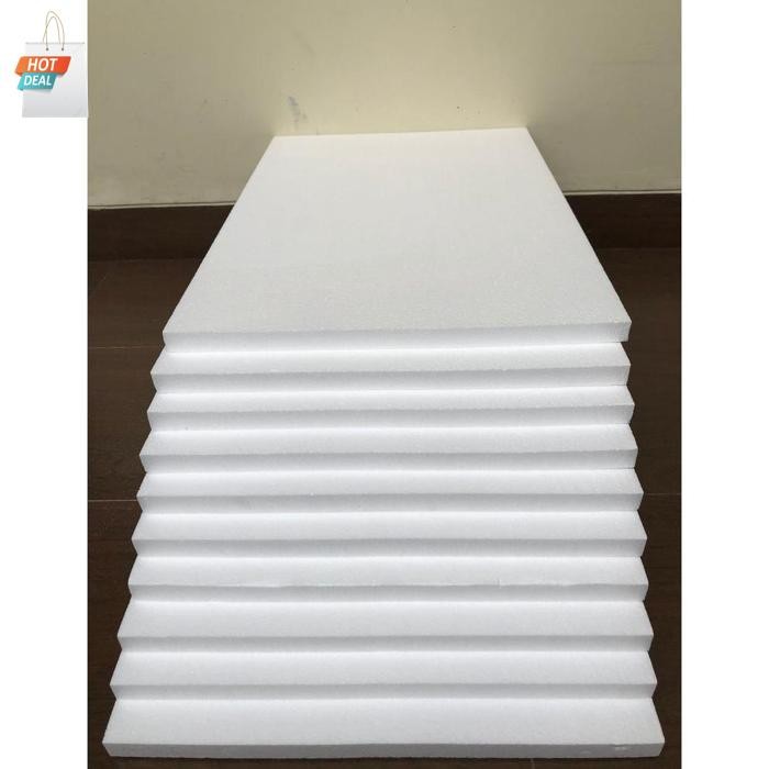 

Get New Styrofoam Lembaran 100 X 50 X 2Cm Lembaran Packing Lembaran Dekorasi Papan Styrofoam / Ekspedisi Harga Hemat