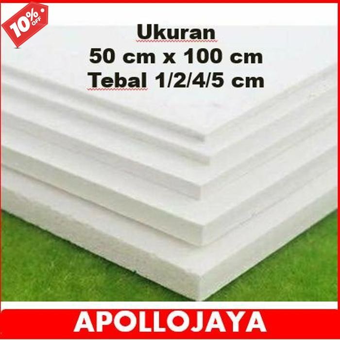 

Baru Styrofoam Sterofoam Gabus 50 Cm X 100 Cm Qc Pass