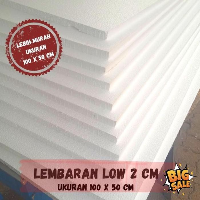 

Serba Murah Styrofoam Lembaran 2 Cm Low / Lembaran Sterofoam 2 Cm Low Harga Hemat