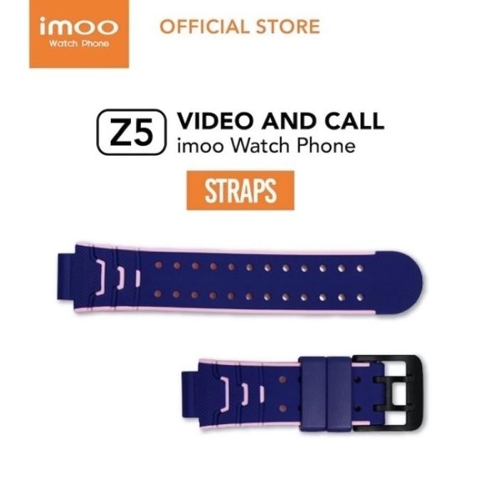 Tali Straps Jam Imoo Z5 Watchphone Original Asli Hijau & Ungu - Ungutbk