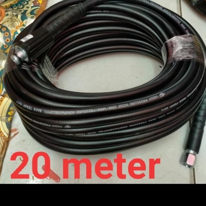 Selang steam 20 meter jet cleaner HL cuci motor mobil cuci ac