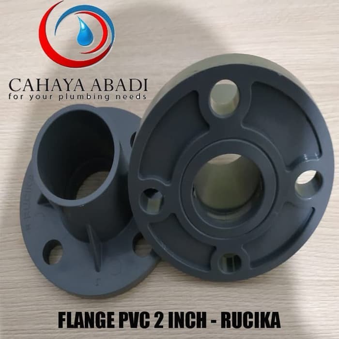 :::::::] FLANGE RUCIKA 2 INCH - PVC - FLANGE - FITTING PIPA PVC RUCIKA