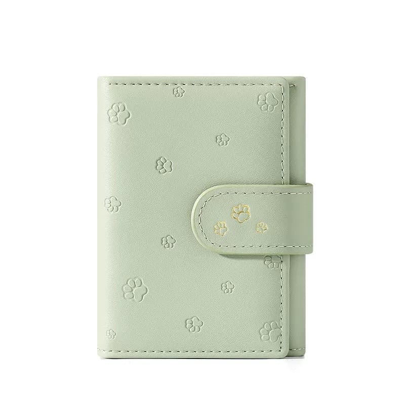 Harga Spesial Smile Goddess Dompet Wanita Baru Bergaya Pemegang Kartu Dompet Lipat Warna Solid D241