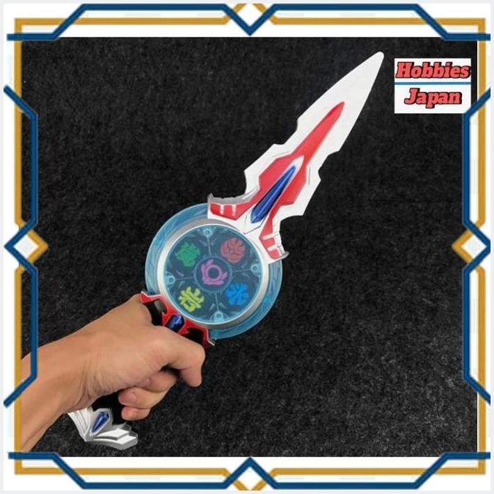 [HOB] DX ULTRAMAN ORB CALIBUR CALLIBUR HADIAH KADO ANAK ALAT BERUBAH NON ORI