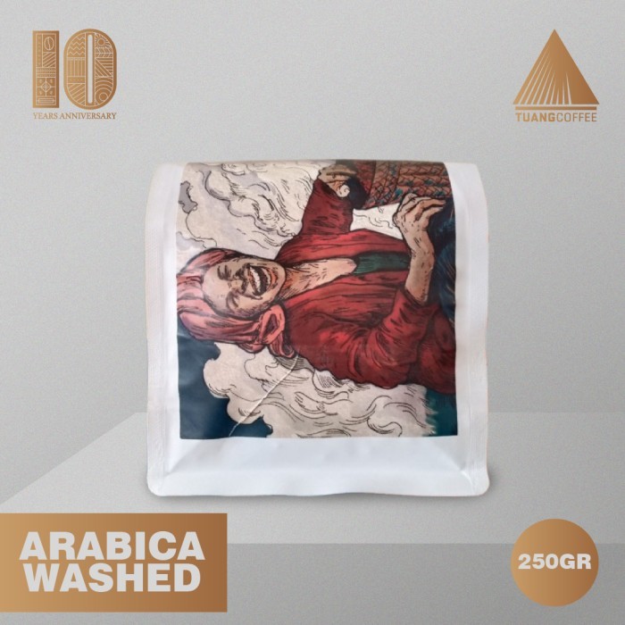 

Roasted Bean Premium Arabica Washed Tuang Coffee 250Gr