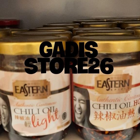 

Eastern Chili Oil Light & Eastern Chili Oil Hot 200 Gr | Sambal