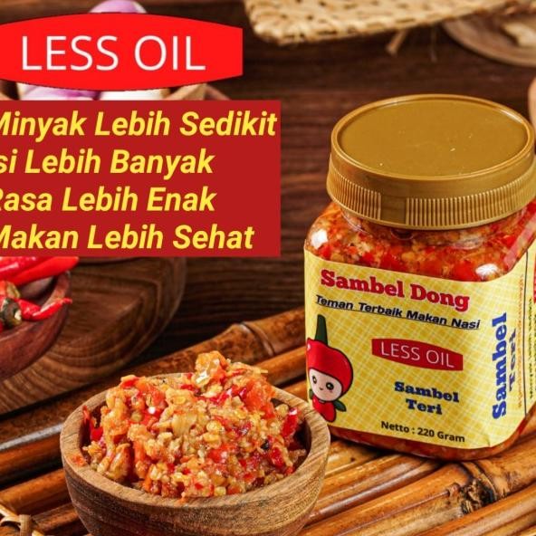 

Sambal Teri Less Oil 220 Gram By Sambel Dong