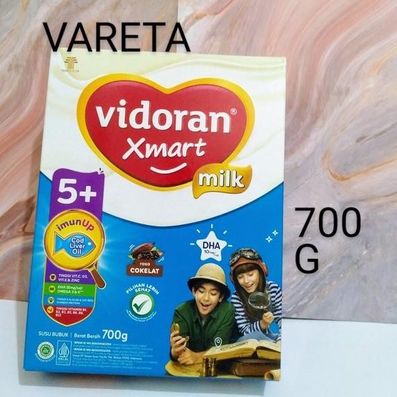 

VIDORAN milk 5+ 5 plus COKELAT 700g 700 g susu bubuk coklat