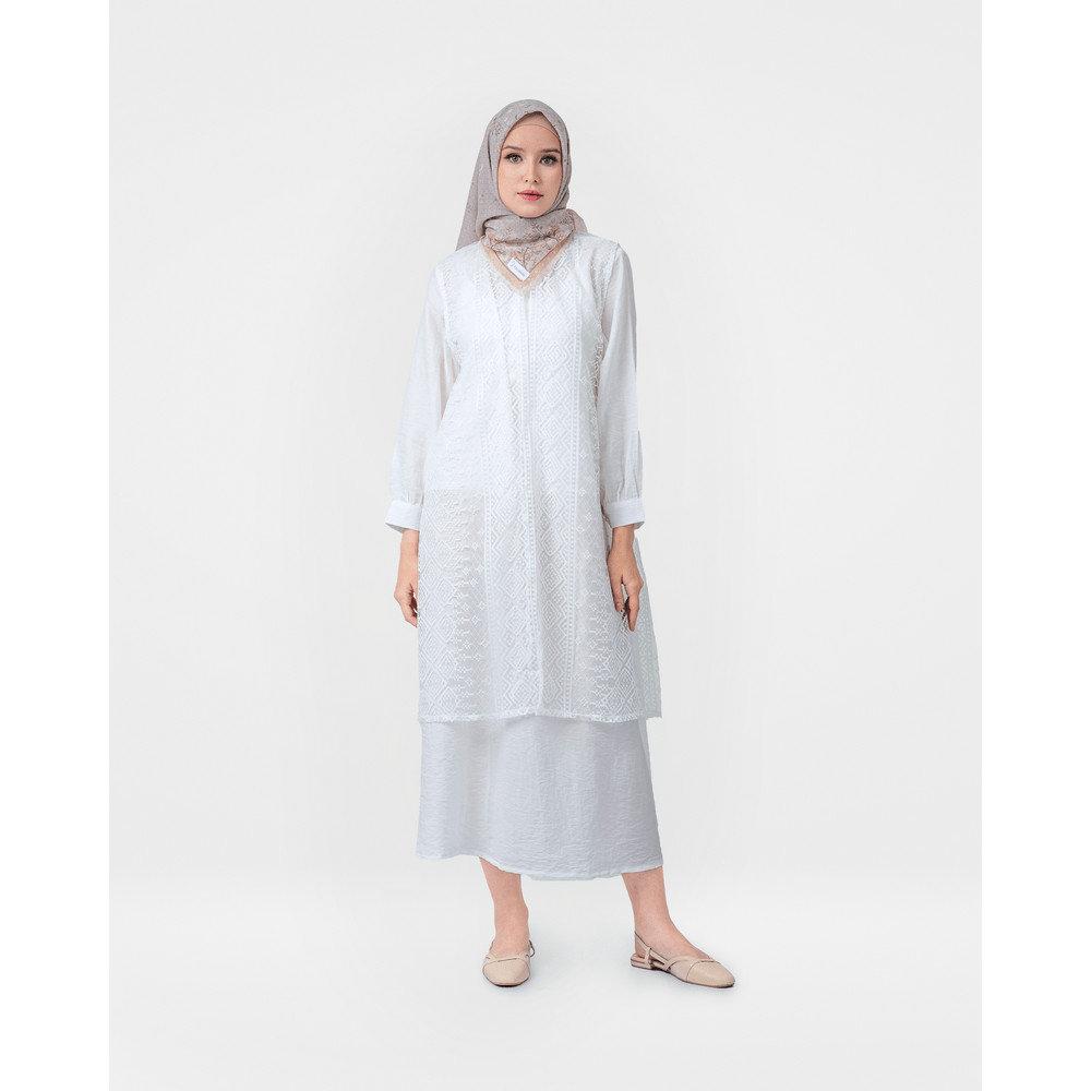 Elizabeth Clothing – Gamis Vest Brokat 0595-1650
