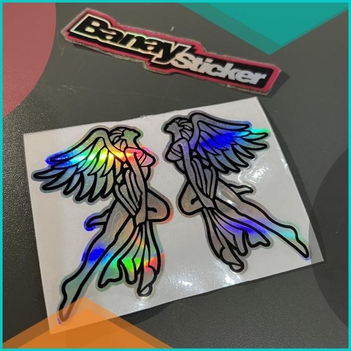 

STICKER Stiker PERI WANITA BERSAYAP Cutting 8JVLZ4 tools n parts