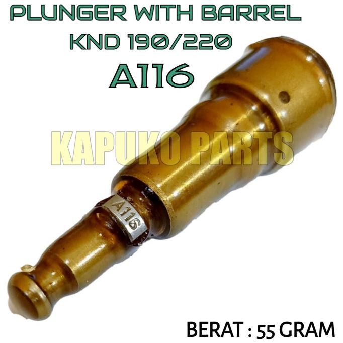 KND 190 KND 220 PLUNGER WITH BARREL KUBOTA Promo