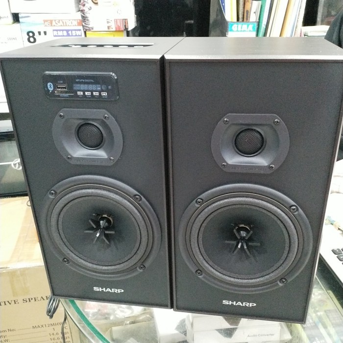 Sharp speaker aktif CBOX-B658UBO (9000W PMPO)