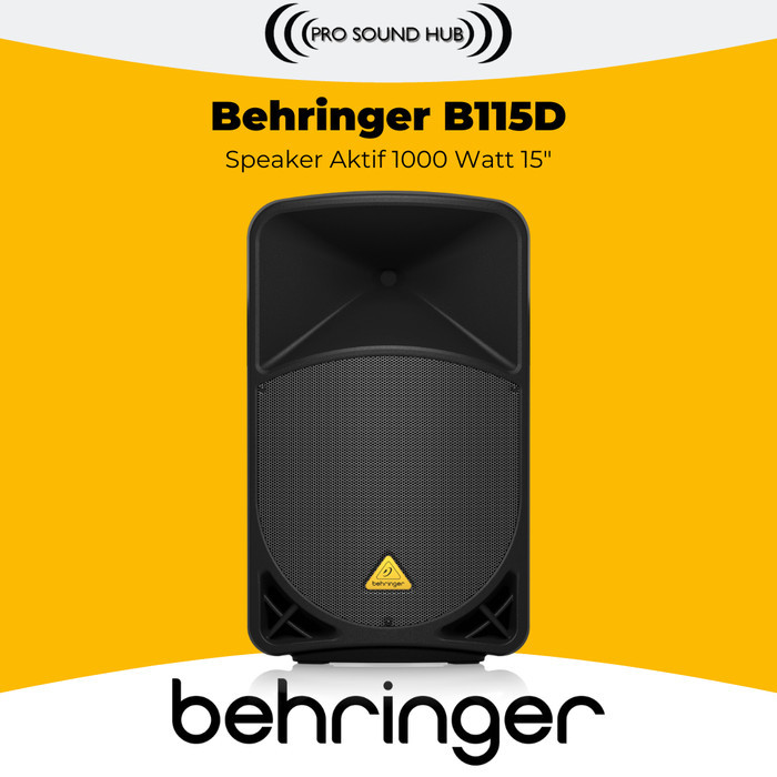 Behringer B115D B115 B-115D B 115 D Speaker Aktif 15" 1000 Watt