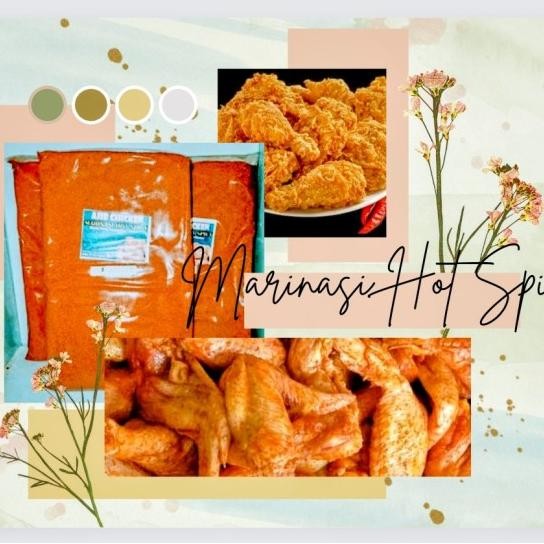 

Bumbu Perendaman Marinasi Marinade Ayam Chien- Pedas Hot Spicy 1 Kg