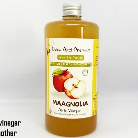 

Y7Y Cuka Apel Maagnolia 1 Liter With Mother