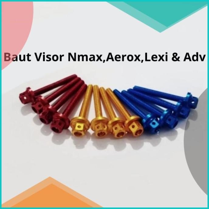 Baut Visor Baut Winshield Probolt Nmax Aerox Lexi Adv 8JVLZ4 parts