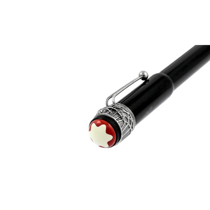 

Promo!!! Montblanc Heritage Rouge Et Noir Spider Ballpoint Pena 117848