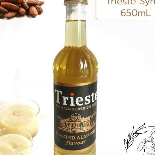 

650Ml Roasted Almond Trieste Syrup Sirup Kopi Coffee - Almond Panggang