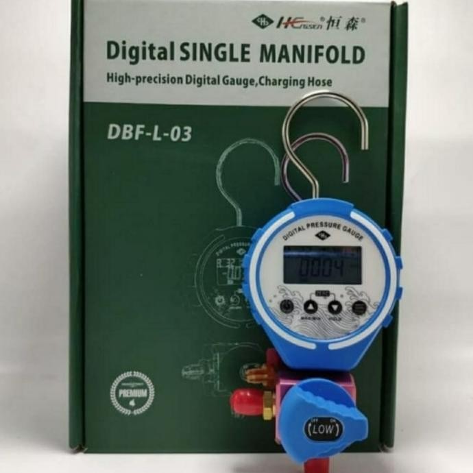 Manifold / Analiser AC Singel Digital Berkulitas DBF -L-03 Hangsen