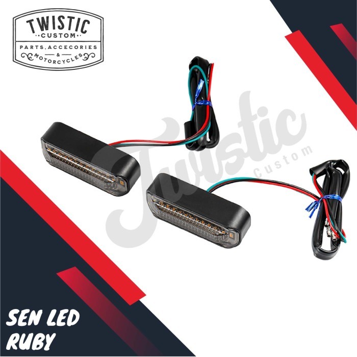 Lampu Sen Sein Led Ruby Motor Universal Custom Bfl