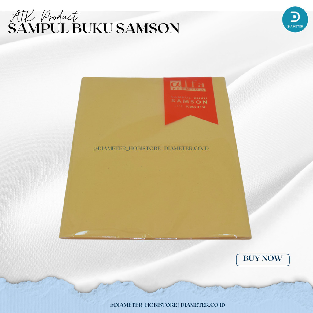 

Sampul / Cover Buku Coklat Samson KWARTO