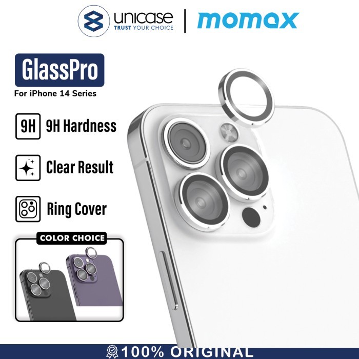 CAMERA LENS PROTECTOR IPHONE 14 PRO MAX MINI MOMAX AR GLASSPRO COVER