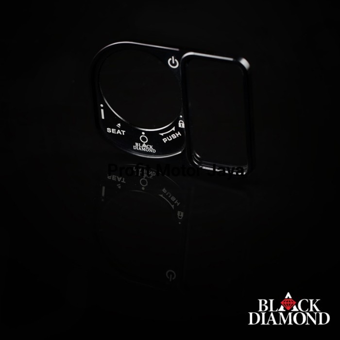 Cover Kunci Kontak Keyless Pcx 150 / Adv 150 Black Diamond Yto