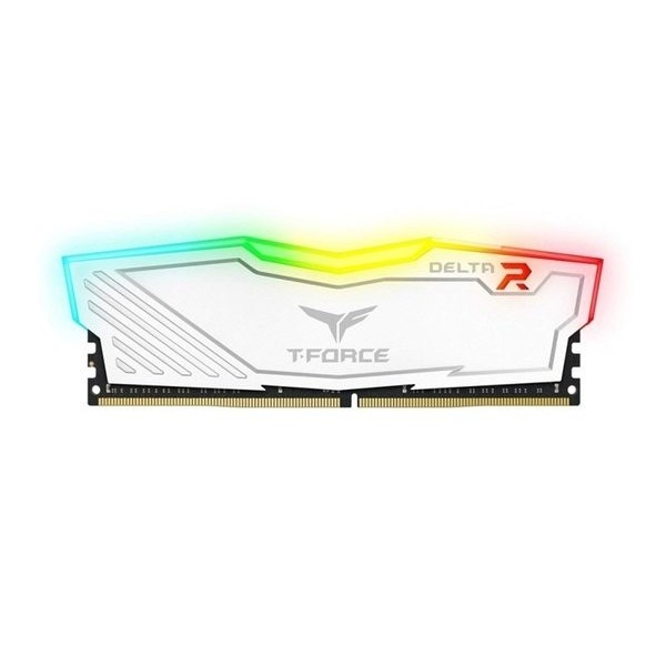 TEAM T-FORCE DELTA RGB 16GB (1X16GB) 3200MHZ WHITE