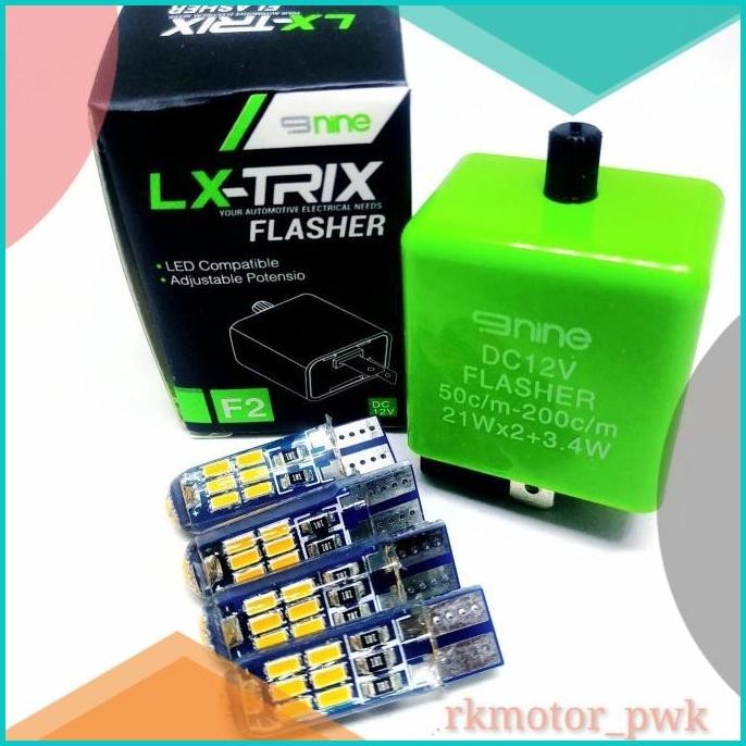 LAMPU SEIN MOTOR LED | LAMPU LED SEN T10 MOTOR | PAKET SEIN T10 KUNING