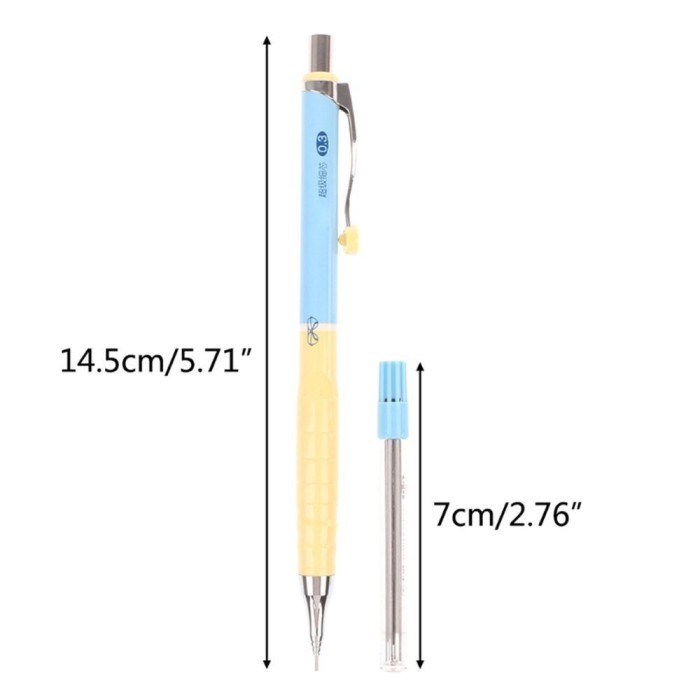 

Vee Pensil Perlengkapan Sekolah Menulis Kawaii Stationery Mekanik
