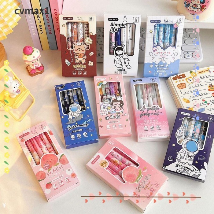 

Vee Cymx Gel Pen Kantor Perlengkapan Sekolah Kartun Untuk Menulis Hadiah