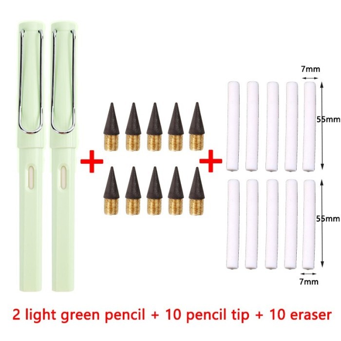 

Vee Pensil Tulis Tidak Terbatas 22 Buah/Set, Perlengkapan Sekolah Siswa Ta