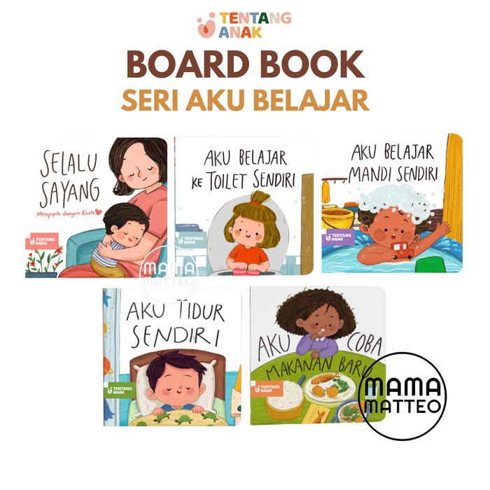 

Bana Tentang Anak Boardbook Buku Cerita Anak Seri Belajar Bandung