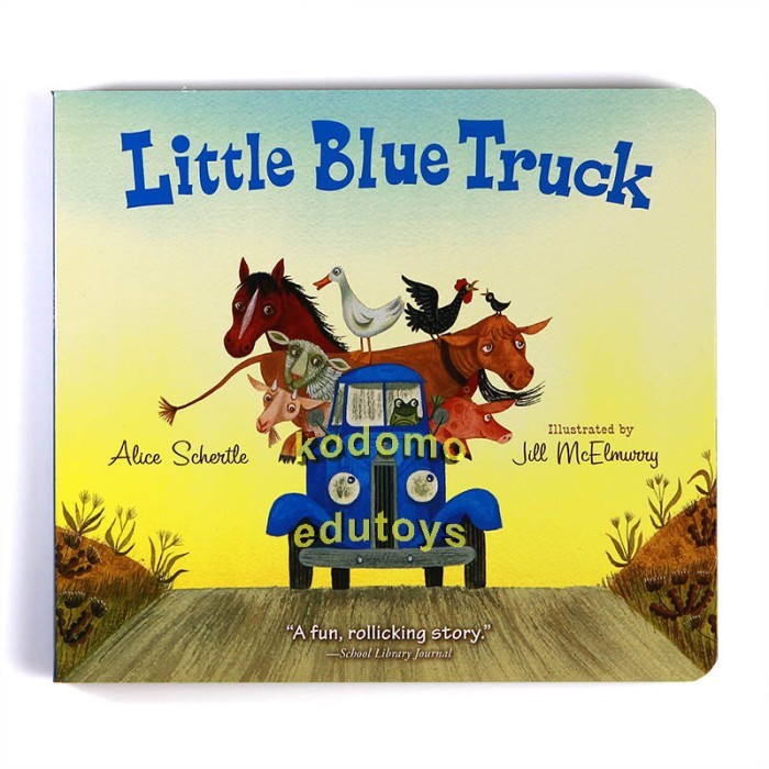 

Bana Little Blue Truck ( Board Book )By Alice Schertle,Buku Impor Anak