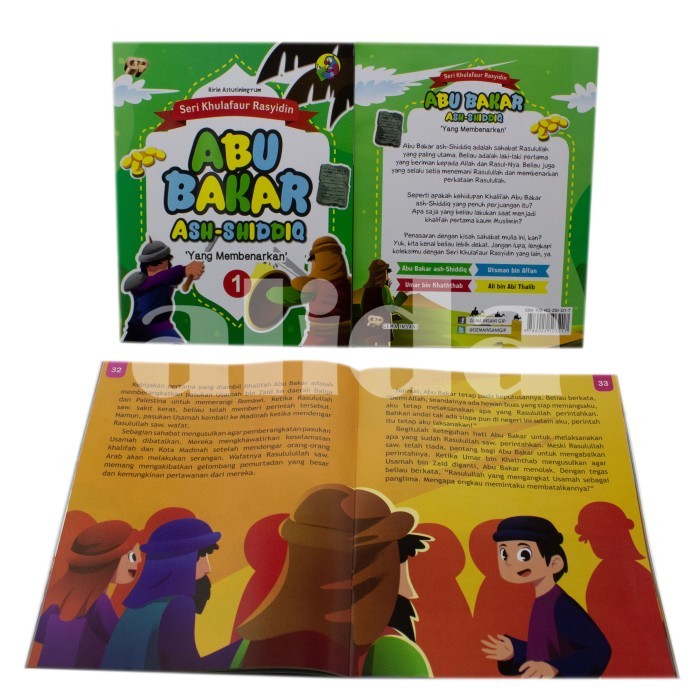 

Bana Buku Cerita Seri Khulafaur Rasyidin Abu Bakar - Sahabat Nabi Buku Anak