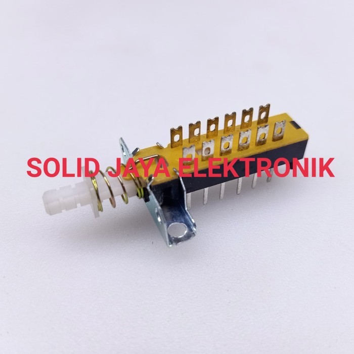 Terlaris Swit Dpdt 12 Pin 2X6 Saklar Pencet Dpdt 6 Kaki Push Button 6 Pin Tekan